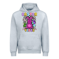 Heather Grey easter vibes peep faux sequin Urban Hoodie - MaliasSmallBusiness