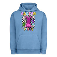 Pigment Pebble Blue easter vibes peep faux sequin Urban Hoodie - MaliasSmallBusiness