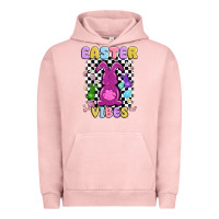 Pigment Salmon easter vibes peep faux sequin Urban Hoodie - MaliasSmallBusiness