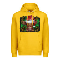 Lemon christmas leopard buffalo plaid baby highland cow Premium Hoodie - BarkalooDesign