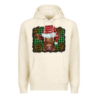 Tofu christmas leopard buffalo plaid baby highland cow Premium Hoodie - BarkalooDesign
