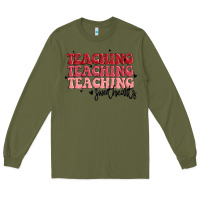 Army Green teaching Long Sleeve Tee - MaliasSmallBusiness