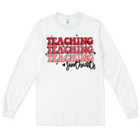 White teaching Long Sleeve Tee - MaliasSmallBusiness