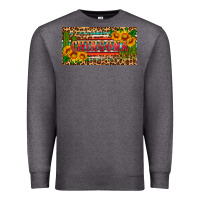Charcoal Heather Chingona license plate Premium Sweatshirt - HRA Design Shop