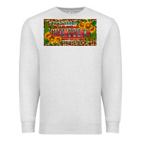 Oatmeal Heather Chingona license plate Premium Sweatshirt - HRA Design Shop