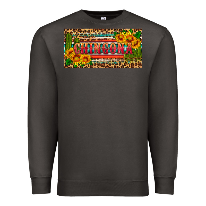 Chingona License Plate Premium Sweatshirt by HRA Design Shop | Teevron