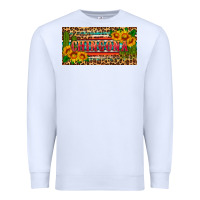 White Chingona license plate Premium Sweatshirt - HRA Design Shop