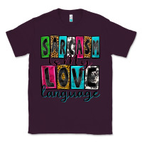Plum sarcasm is my love language Classic Tee - Zillion Design Studio