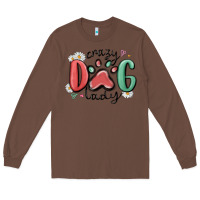 Chestnut crazy dog lady Long Sleeve Tee - MaliasSmallBusiness