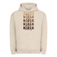 Pigment French Oak black history Urban Hoodie - MaliasSmallBusiness