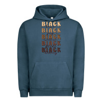 Pigment Midnight Navy black history Urban Hoodie - MaliasSmallBusiness