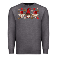 Charcoal Heather baseball gnome Premium Sweatshirt - HRA Design Shop