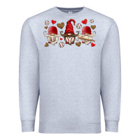Heather Grey baseball gnome Premium Sweatshirt - HRA Design Shop