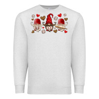 Oatmeal Heather baseball gnome Premium Sweatshirt - HRA Design Shop