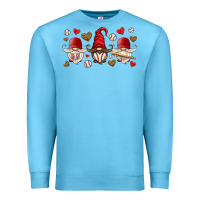 Ocean Blue baseball gnome Premium Sweatshirt - HRA Design Shop