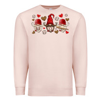 Pale Pink baseball gnome Premium Sweatshirt - HRA Design Shop