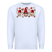 White baseball gnome Premium Sweatshirt - HRA Design Shop