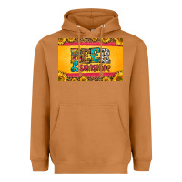 Meerkat beer and sunshine skinny metal can holder Heavyweight Hoodie - HRA Design Shop