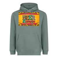 Sage beer and sunshine skinny metal can holder Heavyweight Hoodie - HRA Design Shop