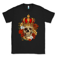 Black Skull King Classic Tee - RanaPortraitStore