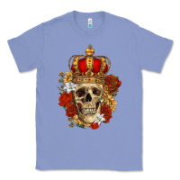 Colony Blue Skull King Classic Tee - RanaPortraitStore