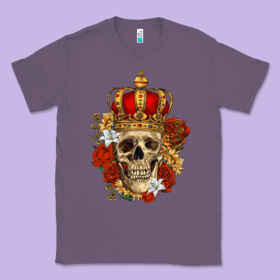 Skull King Classic Tee Designed By Ranaportraitstore