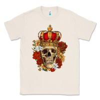 Natural Skull King Classic Tee - RanaPortraitStore