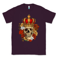 Plum Skull King Classic Tee - RanaPortraitStore