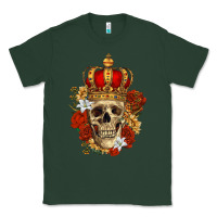 Sports Green Skull King Classic Tee - RanaPortraitStore