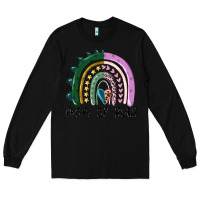 Black mom of both rainbow Long Sleeve Tee - MaliasSmallBusiness