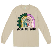 Mushroom mom of both rainbow Long Sleeve Tee - MaliasSmallBusiness