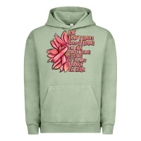 Pigment Oil Green pink sunflower and cancer ribbon breast cancer Urban Hoodie - MaliasSmallBusiness