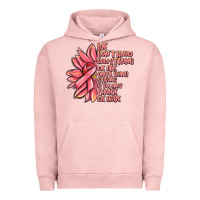 Pigment Salmon pink sunflower and cancer ribbon breast cancer Urban Hoodie - MaliasSmallBusiness