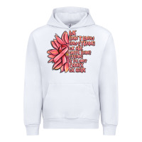 White pink sunflower and cancer ribbon breast cancer Urban Hoodie - MaliasSmallBusiness