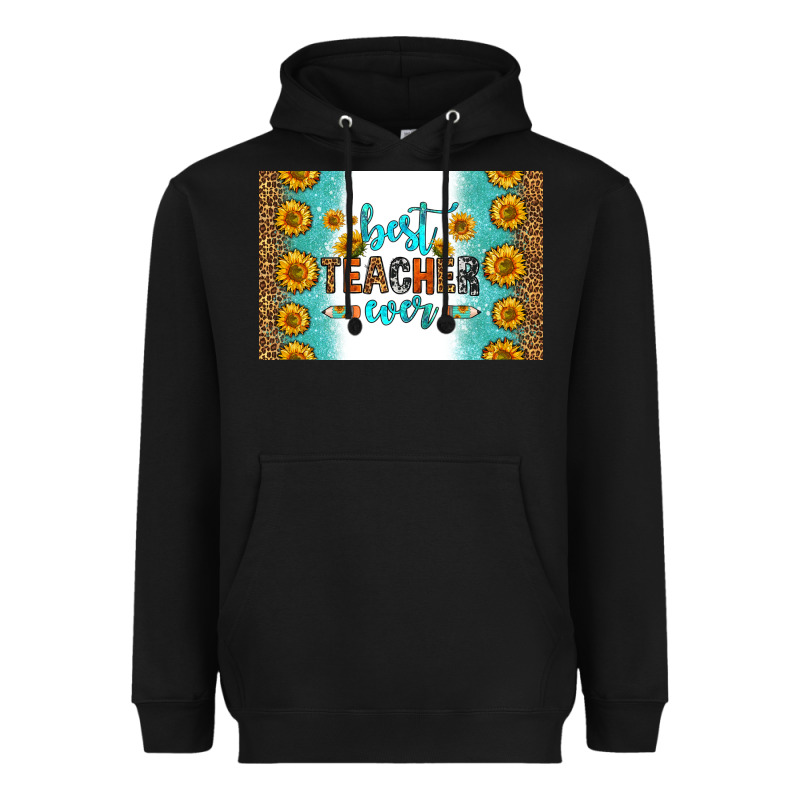 Best Teacher Ever Skinny Metal Can Holder Heavyweight Hoodie by HRA Design Shop | Teevron