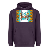 Plum best teacher ever skinny metal can holder Heavyweight Hoodie - HRA Design Shop