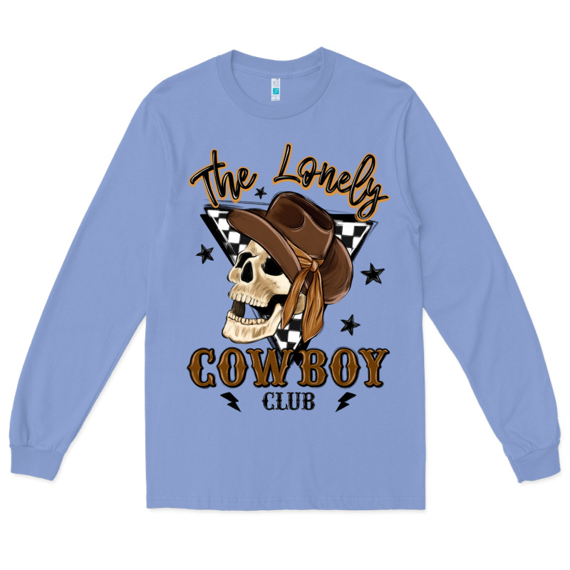 The Lonely Cowboy Club Long Sleeve Tee by MaliasSmallBusiness | Teevron