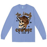 Colony Blue the lonely cowboy club Long Sleeve Tee - MaliasSmallBusiness