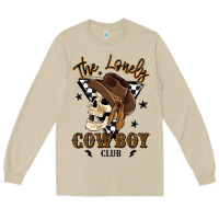 Mushroom the lonely cowboy club Long Sleeve Tee - MaliasSmallBusiness