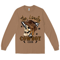 Toasted Coconut the lonely cowboy club Long Sleeve Tee - MaliasSmallBusiness