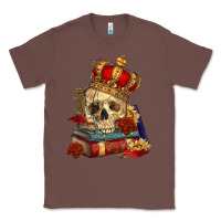 Chestnut Skull With Crown Classic Tee - RanaPortraitStore