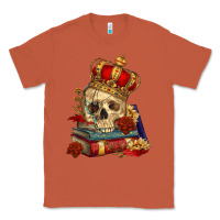 Copper Skull With Crown Classic Tee - RanaPortraitStore