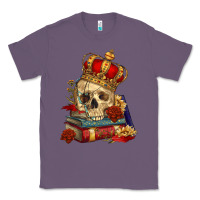 Lavender Skull With Crown Classic Tee - RanaPortraitStore