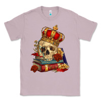 Lilac Skull With Crown Classic Tee - RanaPortraitStore