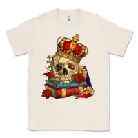 Natural Skull With Crown Classic Tee - RanaPortraitStore