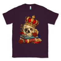 Plum Skull With Crown Classic Tee - RanaPortraitStore