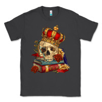 Smoke Skull With Crown Classic Tee - RanaPortraitStore