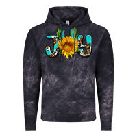 Cloud Black joy with sunflower and cactus ado Vintage Hoodie - AdoDesignShop