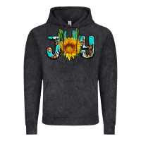 Vintage Black joy with sunflower and cactus ado Vintage Hoodie - AdoDesignShop