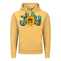 Vintage Mustard joy with sunflower and cactus ado Vintage Hoodie - AdoDesignShop